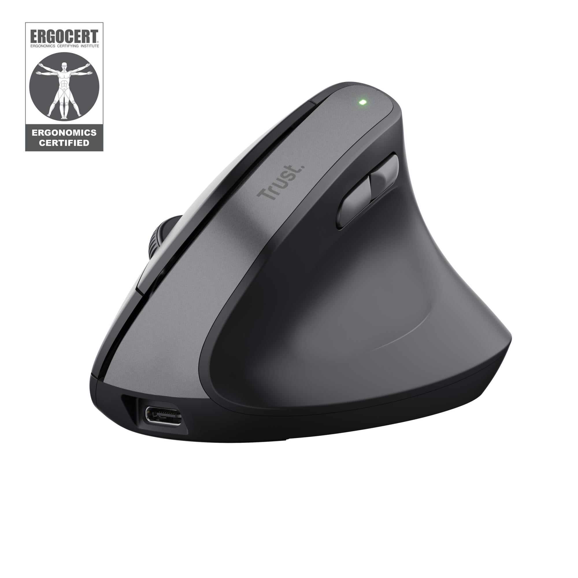 Trust   Bayo   Ii   Ergo   Wireless   Mouse   Black   Mus   Geekd   Dk