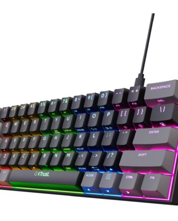 Trust   Gxt867   Acira   60    Mini   Gaming   Keyboard   Nd   Tastatur   Geekd   Dk