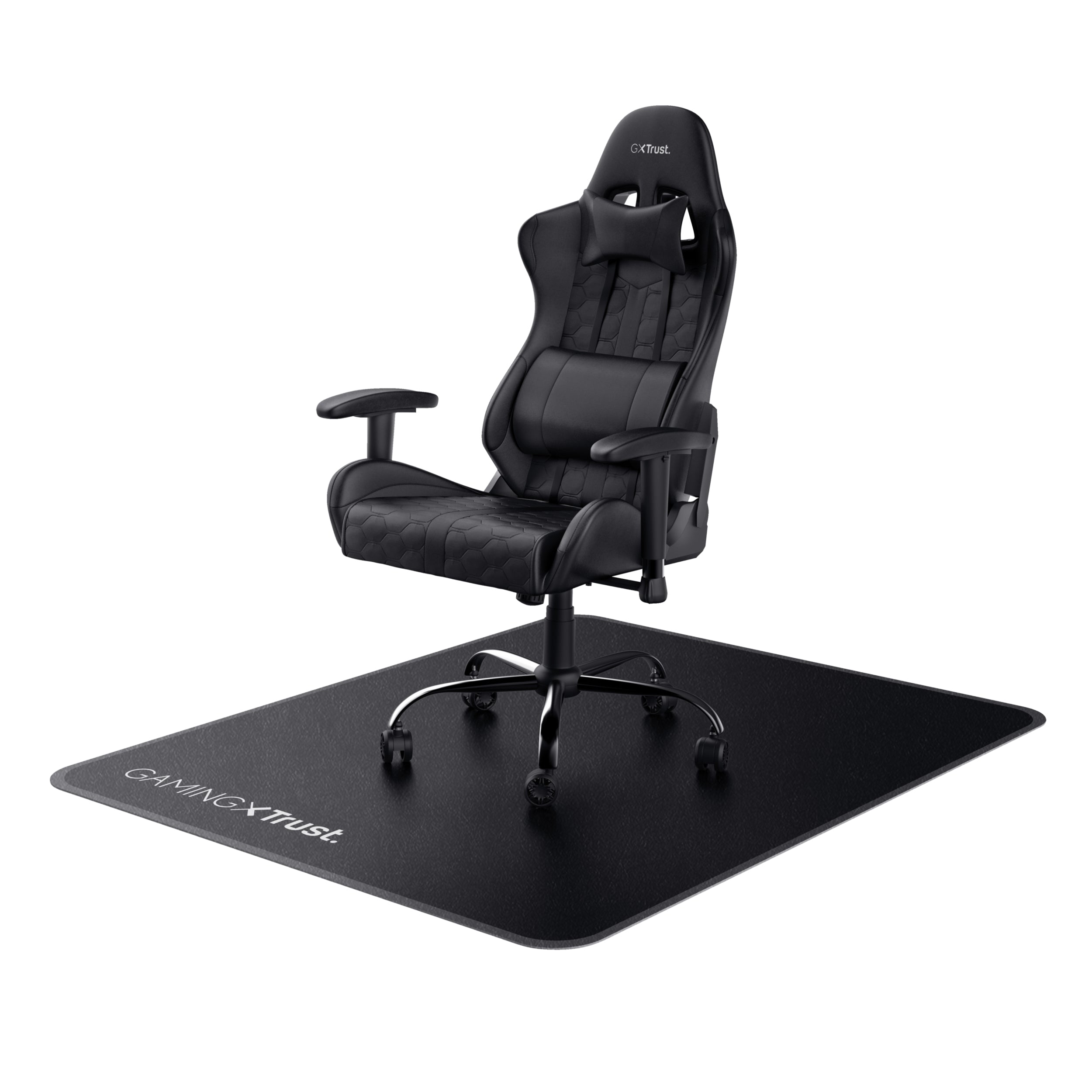Trust   Gxt   715   Gaming   Måtte   Sort   Gulvmåtte   Geekd   Dk