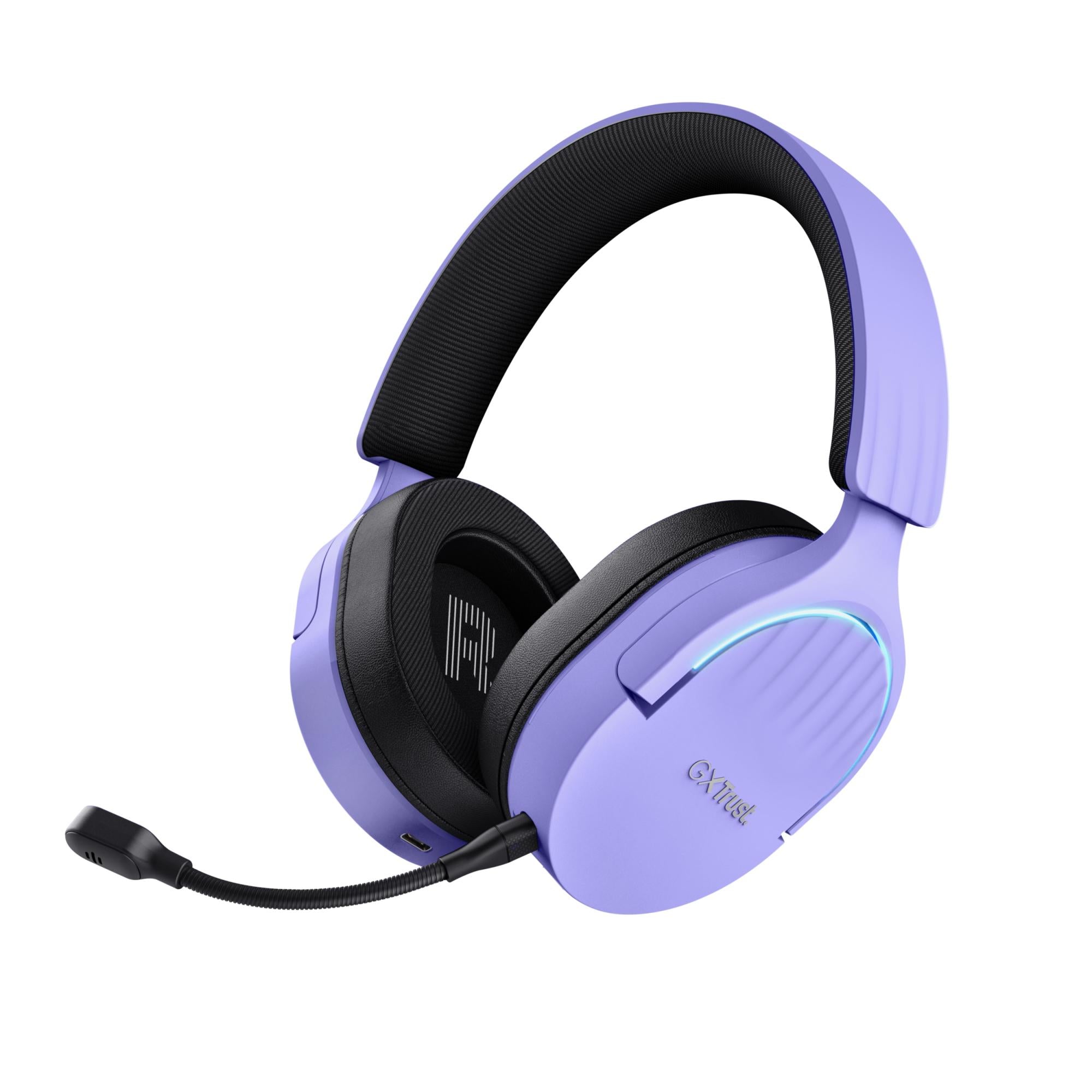 Trust   Gxt491p   Fayzo   Trådløs   Headset   Lilla   Geekd   Dk