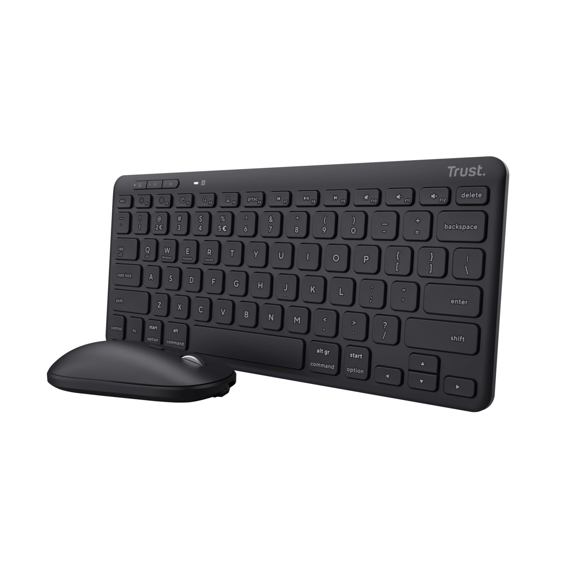 Trust   Lyra   Wl   Tastatur     Mus   Mus   Tastatur   Bundle   Geekd   Dk
