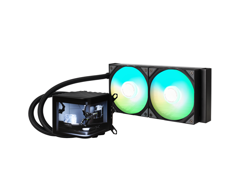 Tryx   Panorama   240mm   Aio   Liquid   Cooler   Argb   Sort