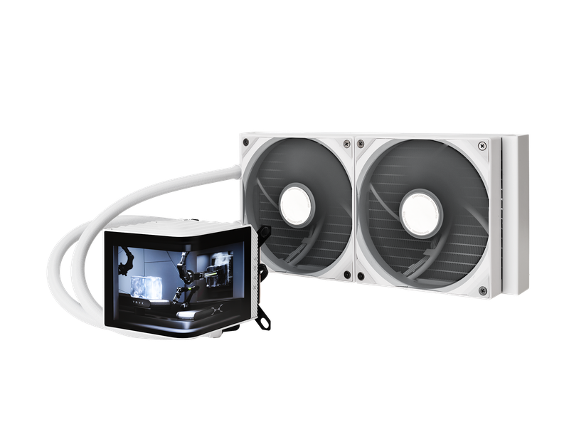 Tryx   Panorama   280mm   Aio   Liquid   Cooler   Hvid