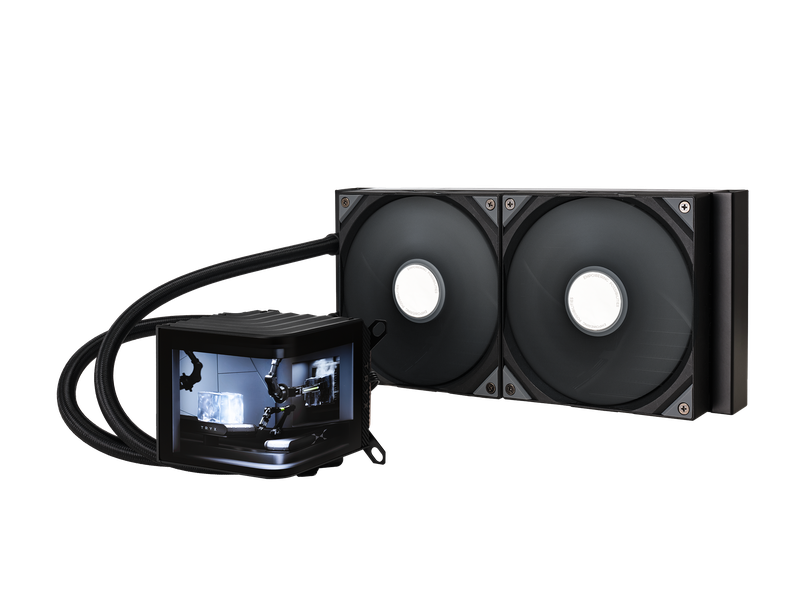 Tryx   Panorama   280mm   Aio   Liquid   Cooler   Sort