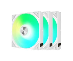 Tryx   Rota   Sl   Argb   120mm   Fan   Triple   Pack    White   Blæser   Geekd   Dk