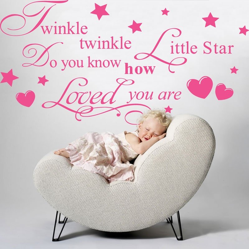 Twinkle Twinkle Little Star Wallsticker