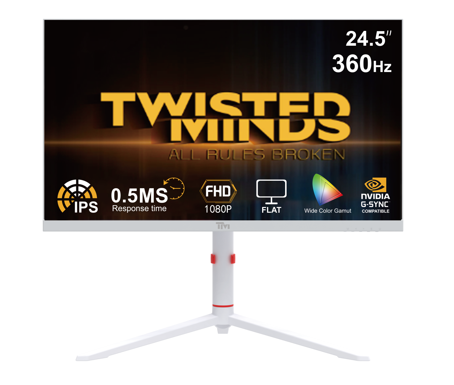 Twisted   Minds   Artic   Pro   Series   24    Fhd   360h    White