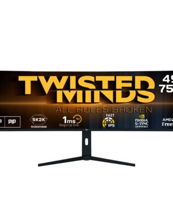 Twisted   Minds   Curve   Gaming   Monitor   49    5k   2k   75hz