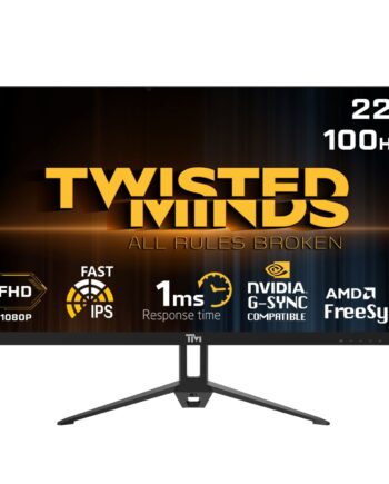 Twisted   Minds   Flat   Gaming   Monitor   22    Fhd   100hz