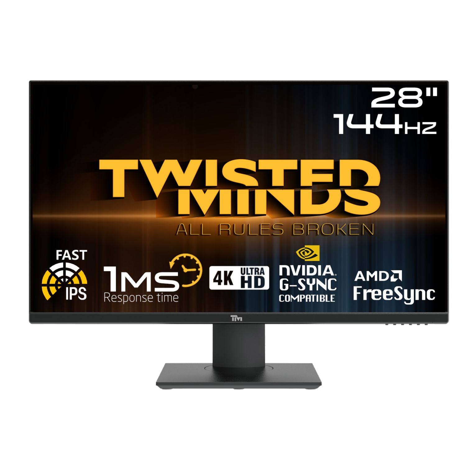 Twisted   Minds   Flat   Gaming   Monitor   28    Uhd   144hz
