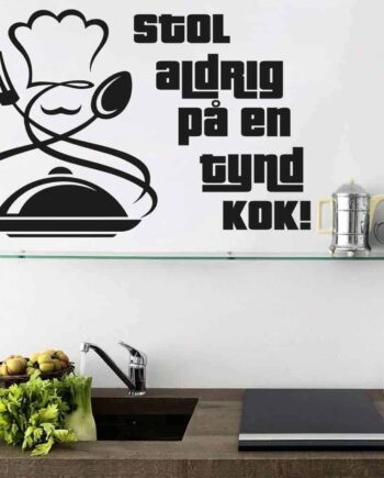 Tynd   Kok   Wallsticker