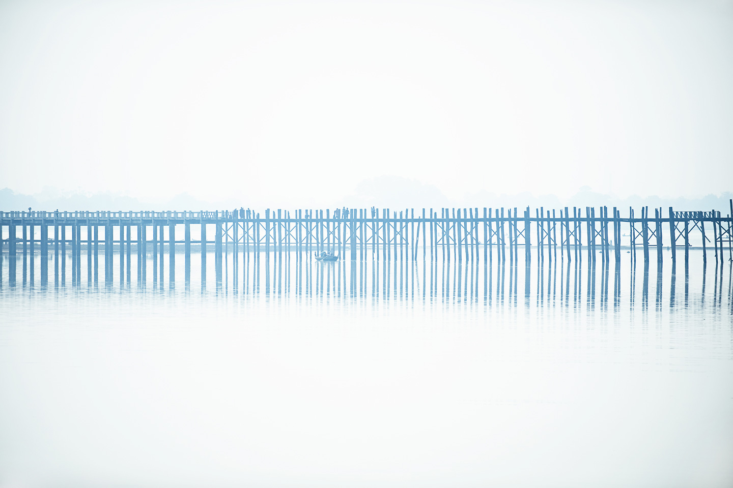 U   Bein   Bridge   In   The   Fog   Af   Julie   Aucoin
