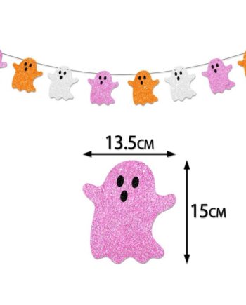 U   Hyggelig   Halloween   Pynt    Spøgelser   I   Flere   Farver