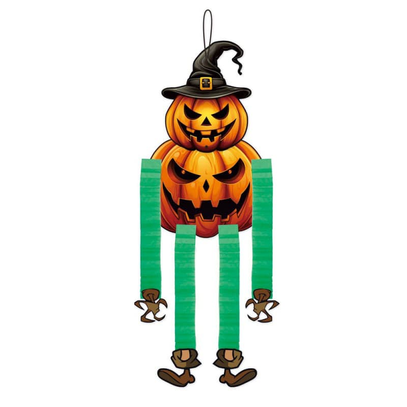 Uhyggelig Halloween Honeycomb Dekoration Til Halloween Græskar