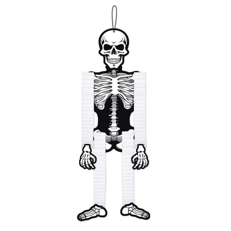 Uhyggelig Halloween Honeycomb Dekoration Til Halloween Skelet