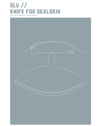 Ulu   Knife   For   Sealskin   Af   Pluma   Posters