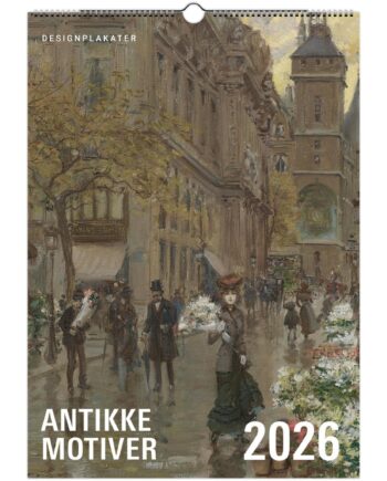 Vægkalender    Antikke   Motiver