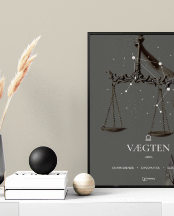 Vægten Stjernetegn Plakat