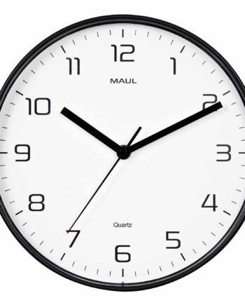 Vægur    Sort   Mauldrip   ø25   Cm