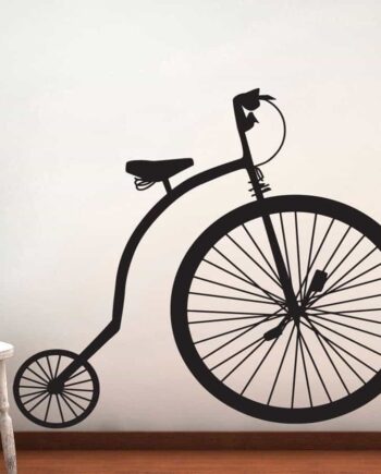 Væltepeter   Cykel   Wallsticker