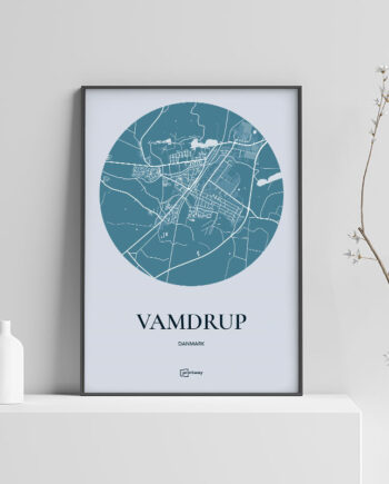 Vamdrup Plakaten Havblå