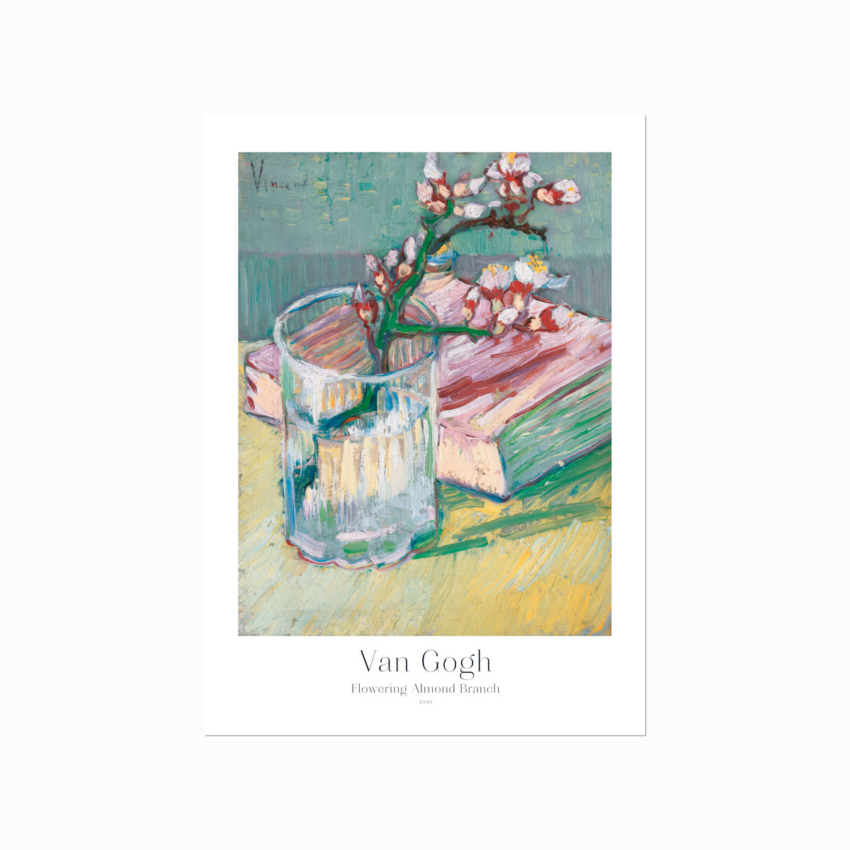 Van Gogh Plakat Flowering Almond Branch