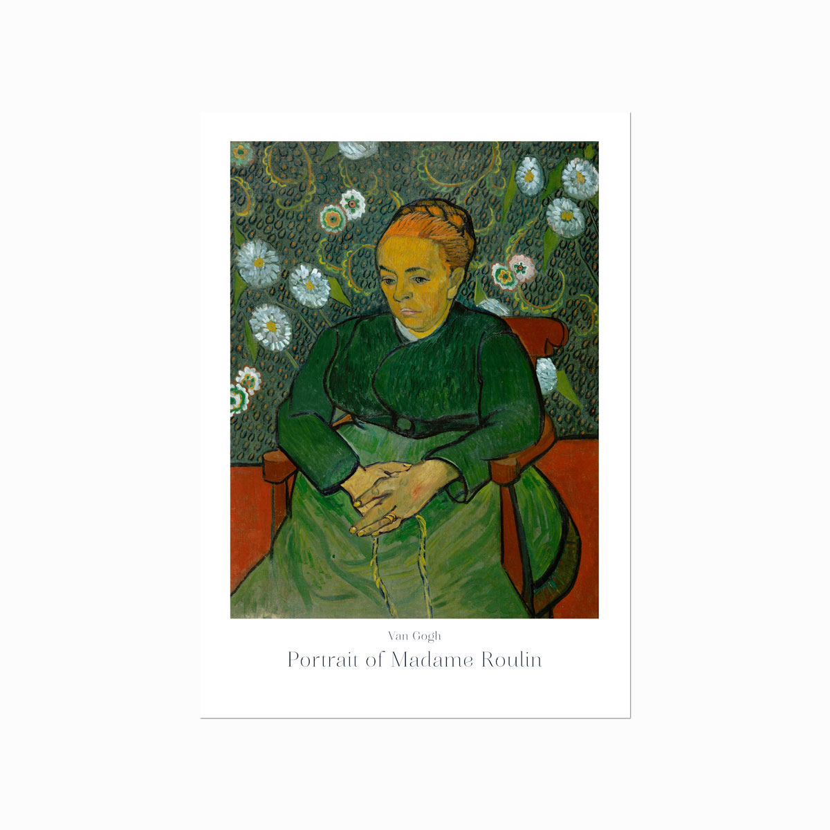 Van Gogh Plakat Portrait Of Madame Roulin