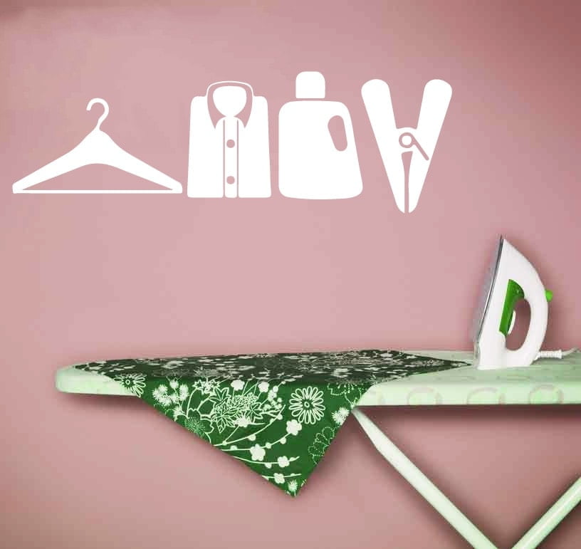 Vaskerummet Wallsticker