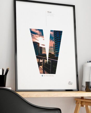 Vejle   Plakat   De   Fem   Søstre   21   X   29        A4    Kr    199  -
