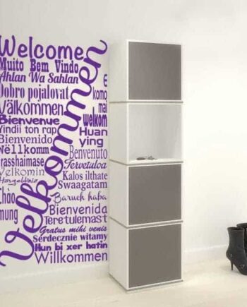 Velkommen   Wallsticker