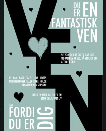 Ven   Plakat   Personlig   Plakat
