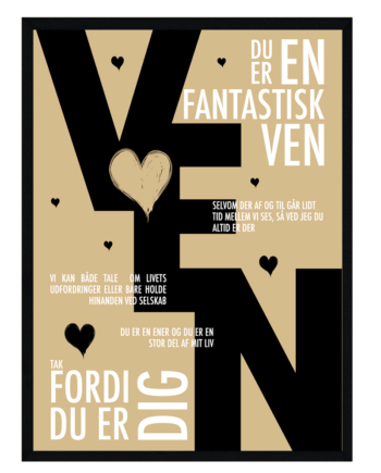 Ven   Plakat   Personlig   Plakat