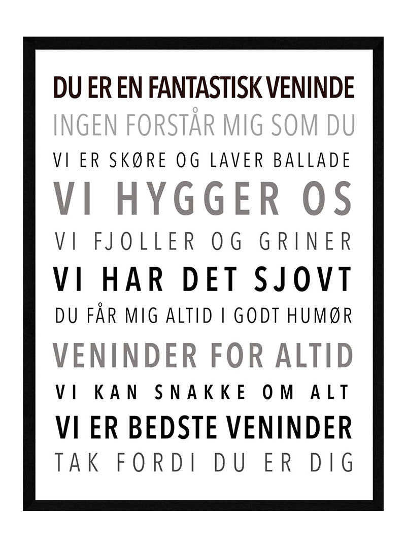 Veninde   Plakat