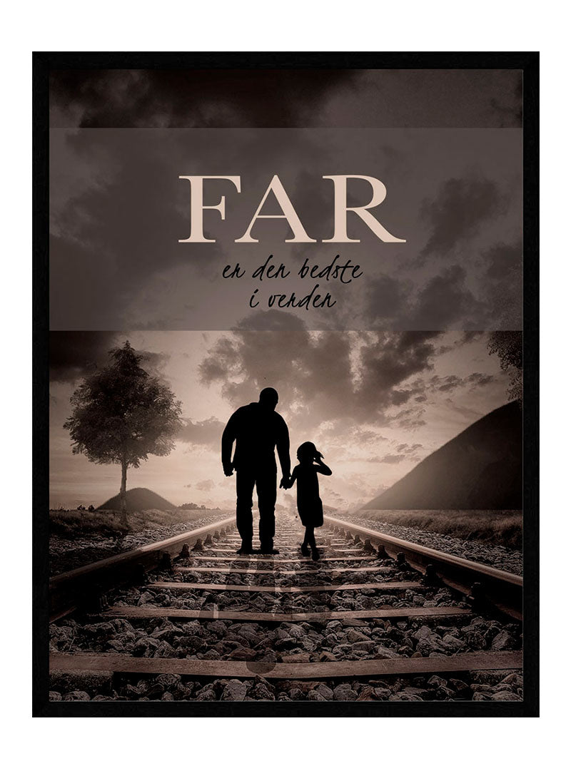 Verdens   Bedste   Far   Plakat   Jernbane