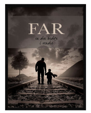 Verdens   Bedste   Far   Plakat   Jernbane