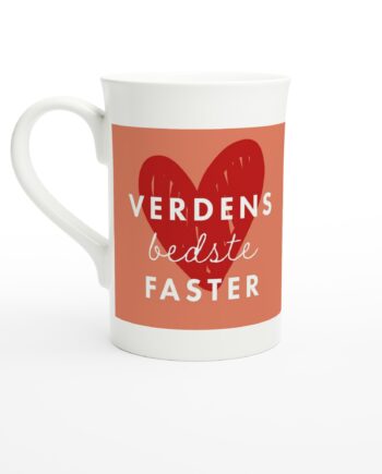 Verdens   Bedste   Faster    Porcelænskrus    295   Ml