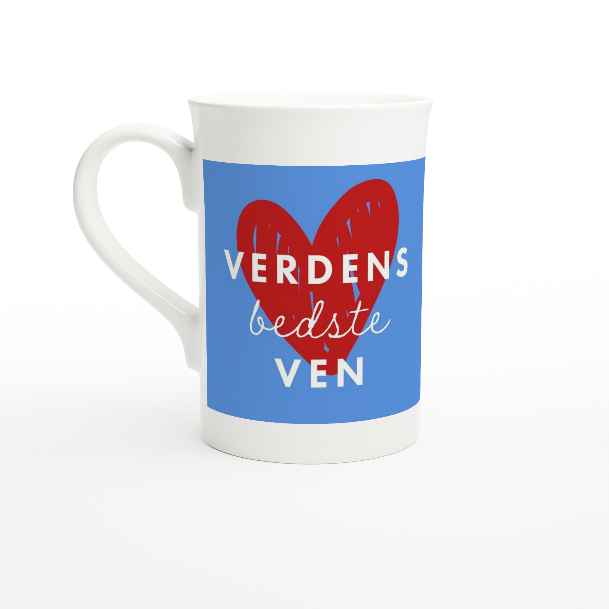 Verdens Bedste Ven Porcelænskrus 295 Ml