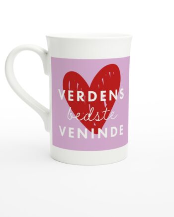 Verdens   Bedste   Veninde    Porcelænskrus    295   Ml