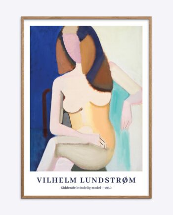 Vilhelm   Lundstrøm   Siddende   Kvindelig   Model