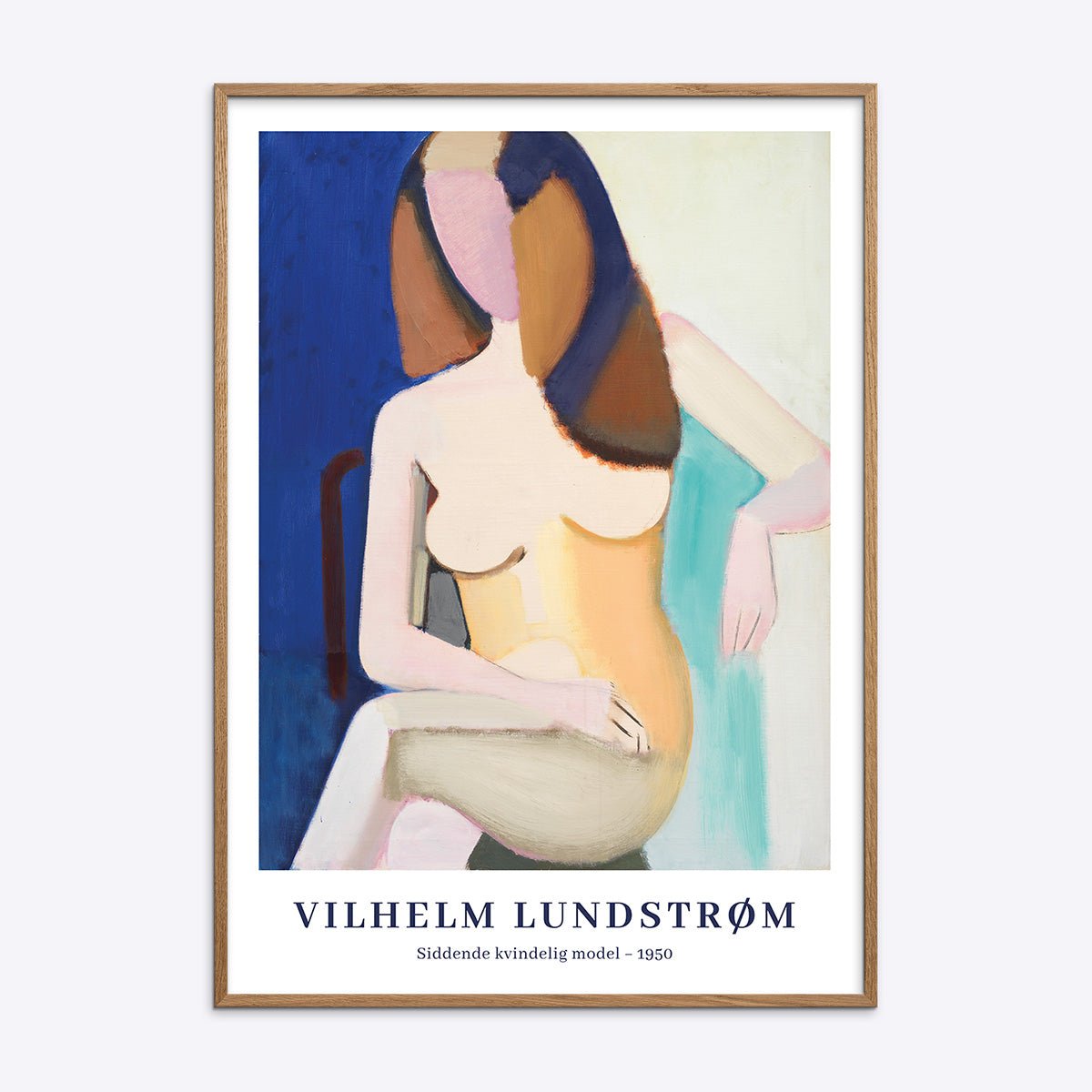 Vilhelm   Lundstrøm   Siddende   Kvindelig   Model
