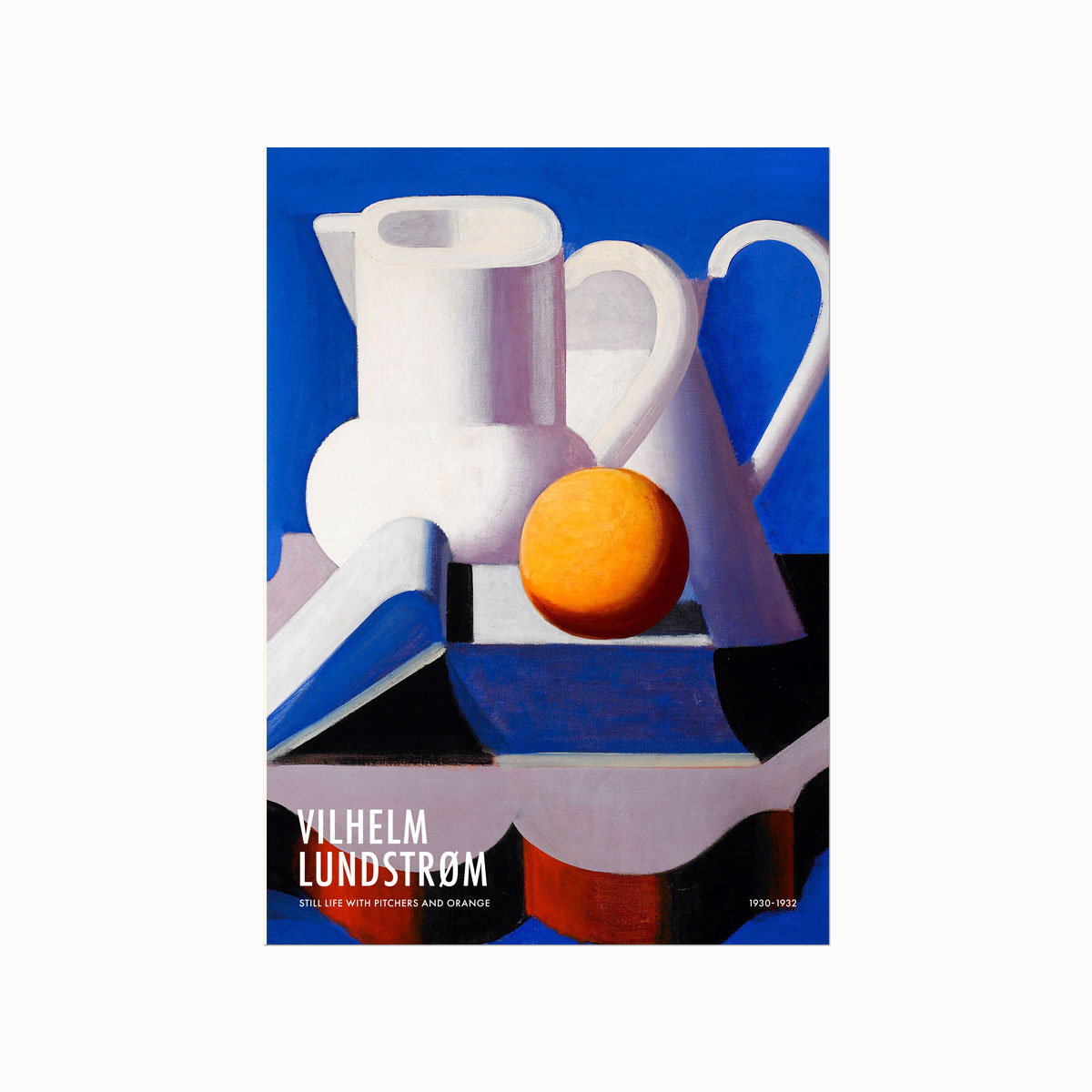 Vilhelm   Lundstrøm    Still   Life   With   Pichers   And   Orange