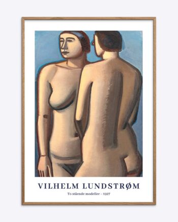 Vilhelm   Lundstrøm   To   Staende   Modeller