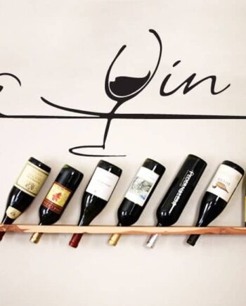 Vin   Glas   Wallsticker