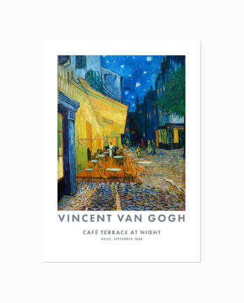 Vincent   Van   Gogh   Plakat    Café   Terrace   At   Night