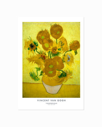 Vincent   Van   Gogh   Plakat    Solsikker