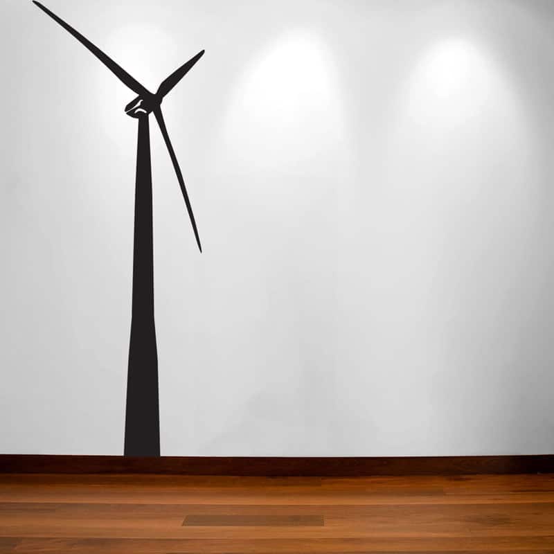 Vindmølle Wallsticker