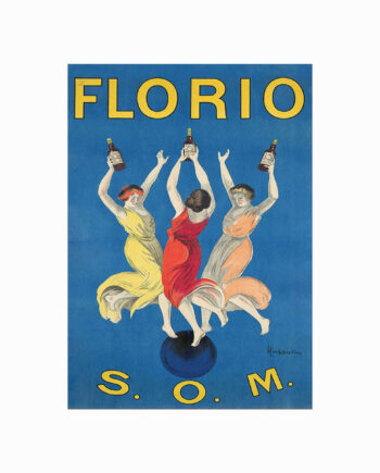 Vintage   Plakat    Florio   Som