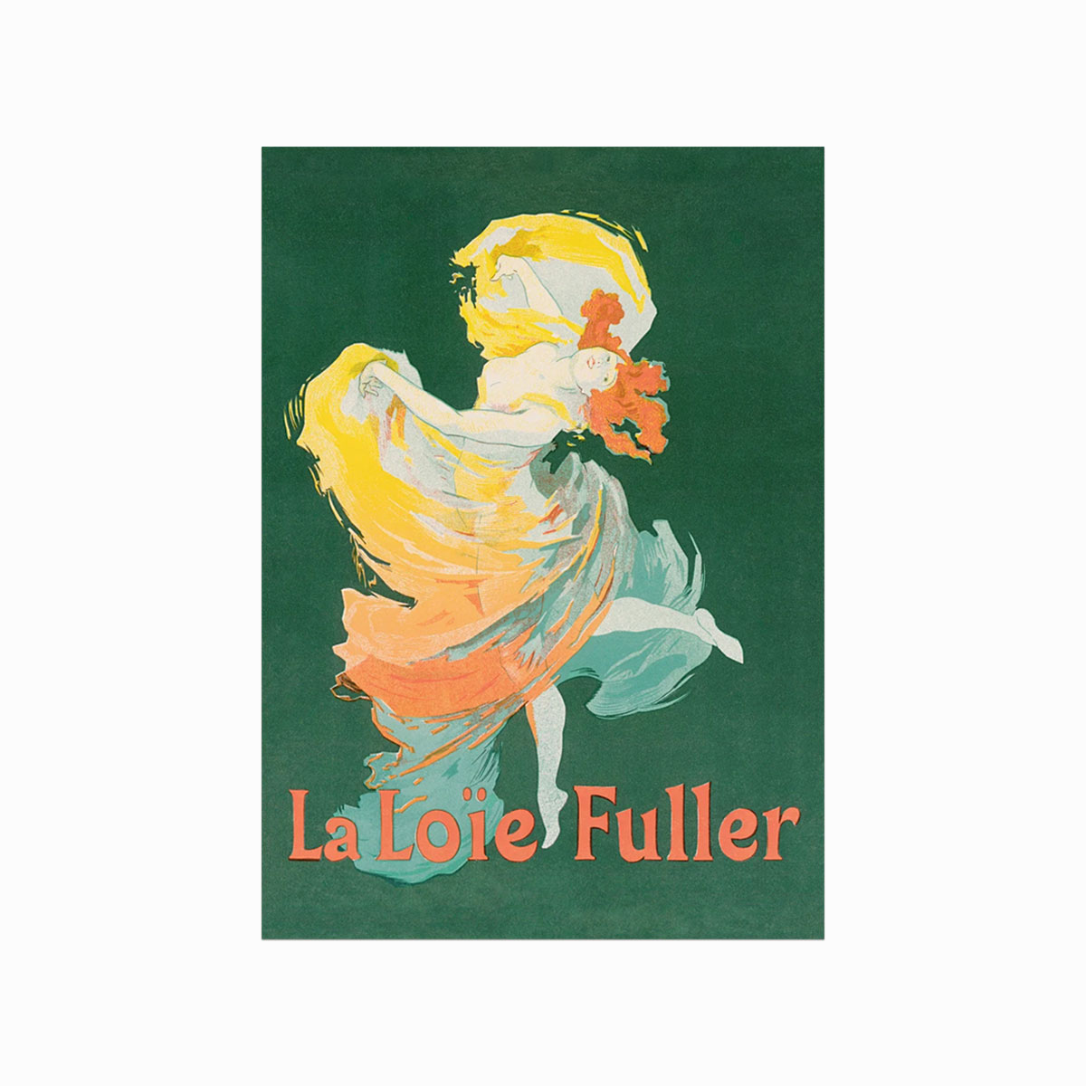 Vintage Plakat La Loïe Fuller