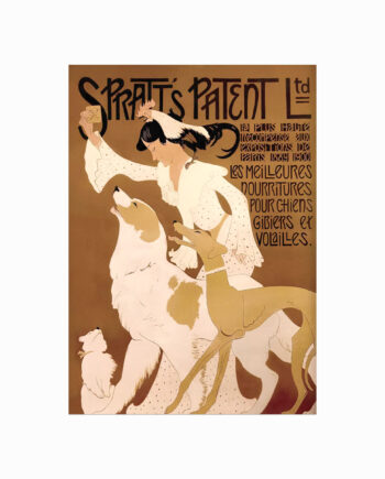 Vintage   Plakat    Spratt   S   Patent   Ltd