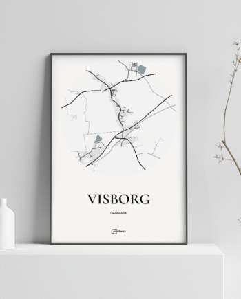 Visborg Plakaten Hvid